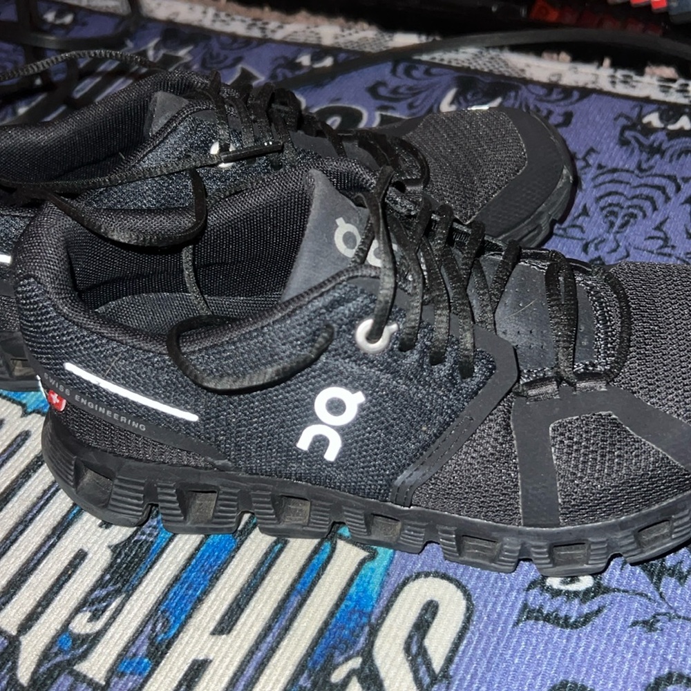 On cloud shoes